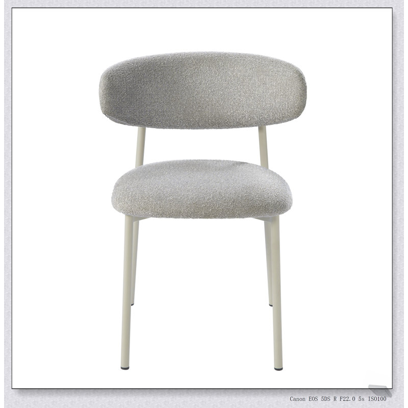 Ensemble de 2 chaises d'appoint à finition grise Ingram, des sièges durables et élégants pour les maisons et les bureaux modernes, parfaits pour manger et se détendre.