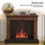 Humidificateur électrique pour cheminée 59,06 "Brown-1775384535