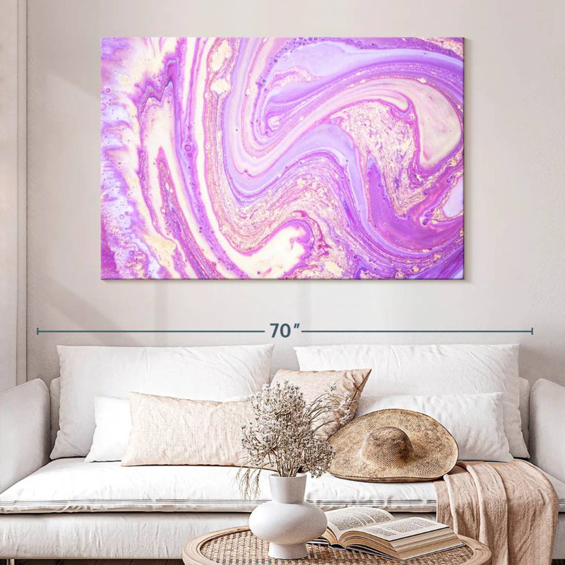 Avery Abstract Ancient Oriental, 34" H x 51" W