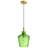 1 - Light Modern Pendant Light Fixture With Hammered Glass Shade For Kitchen Island-1397143525