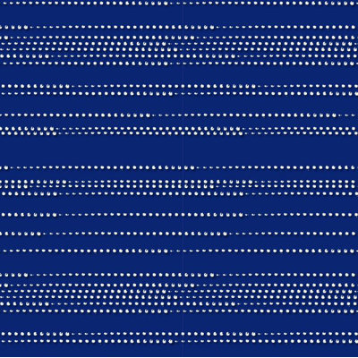 Rouleau de papier peint métallique L 27 pi x l 25 po Morse Code