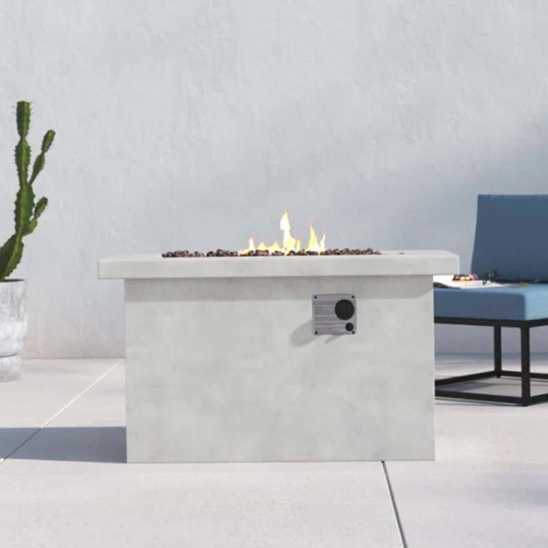 Foyer de table d'extérieur au propane / gaz naturel 24 po H