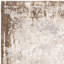 Abrienne Soft Shiny Border Beige Rug-1989380336