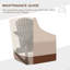 Chaise d'extérieur en bois Adirondack
