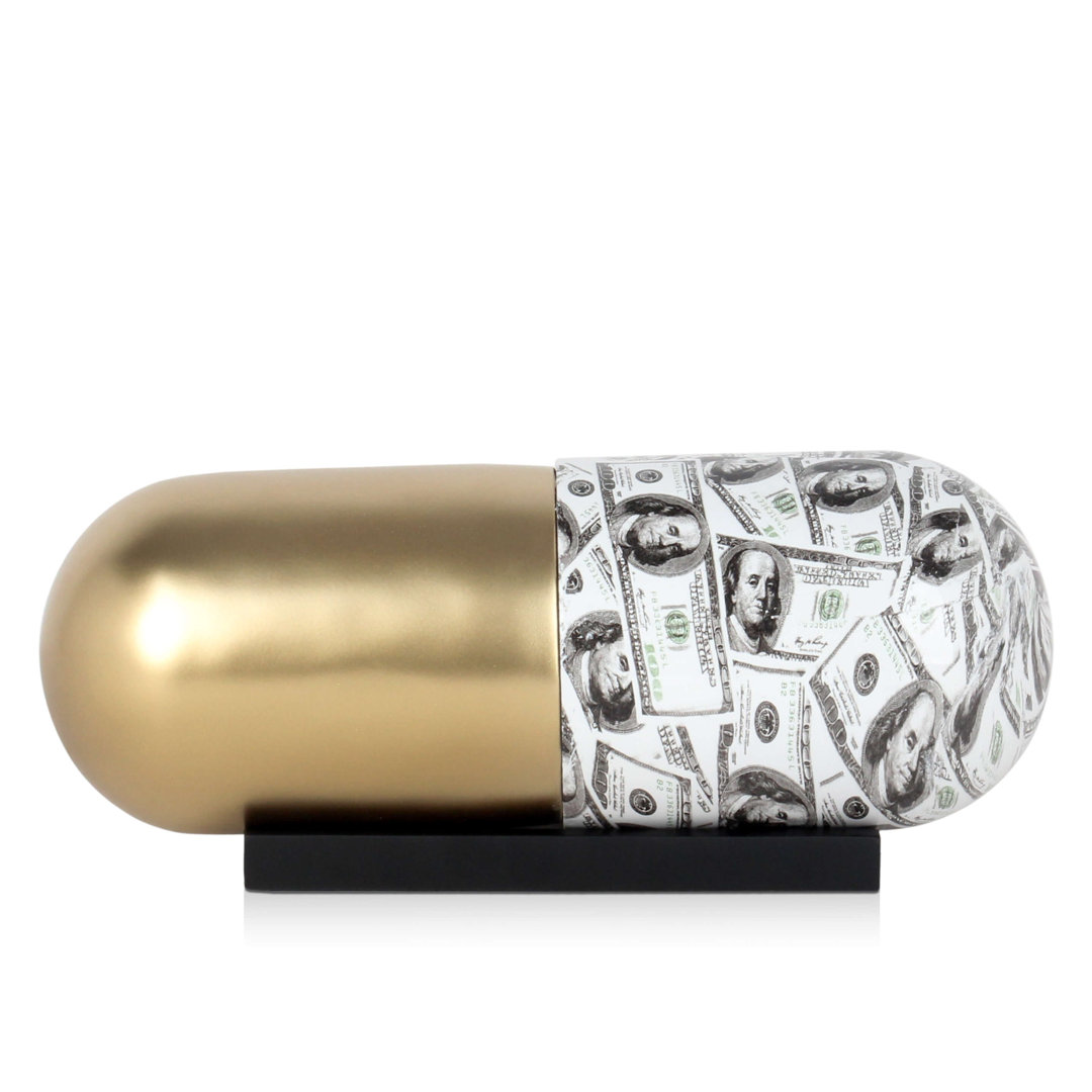 Skulptur Rich Forever Pill Afsheen