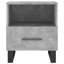 Vinny 40cm W Iron Bedside Table-1727785534