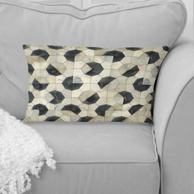 Geometric Shapes - Geometric Lumbar Pillow