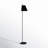 Phelps 59.33'' Black Task Floor Lamp