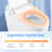 Bidet Smart Toilet, One - Piece Toilet Seat With Auto Flush And Open/Close, Heated Adjustable Temp, Warm Water Dry, Remote Control, Sensor For Automatic Cover, Multiple Wash Options Like Female Rear