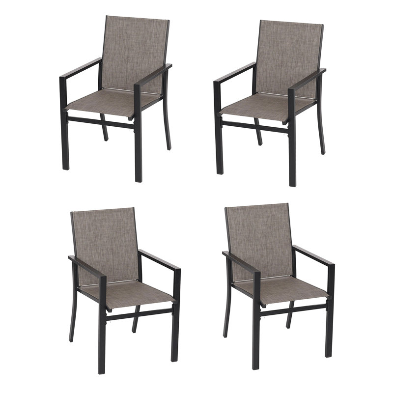 Chaise de patio, Brun