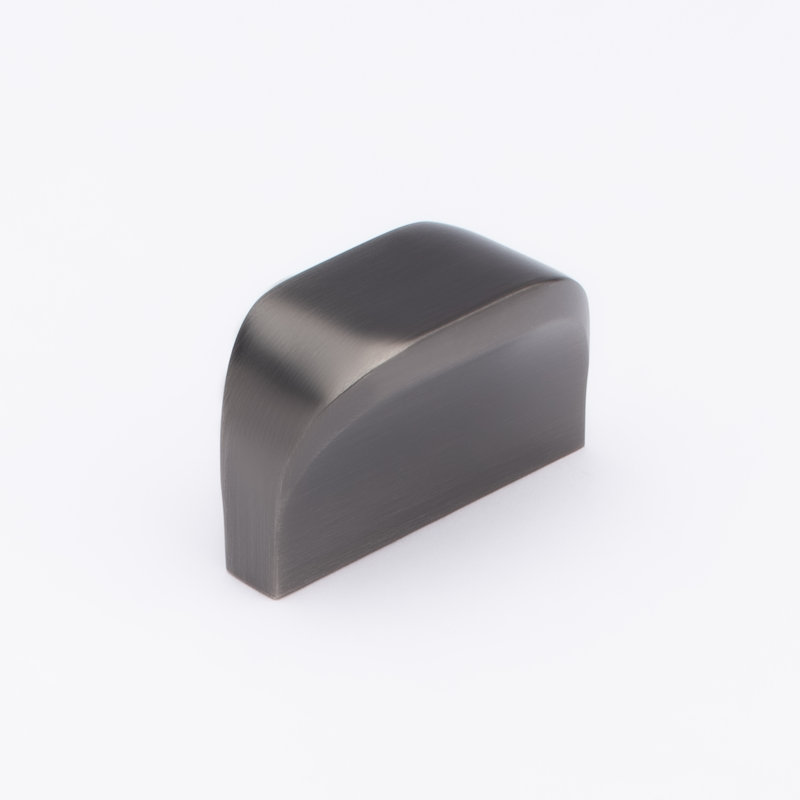 Seneca 1 3/4" Length Rectangle Knob, Gunmetal
