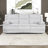 Melita 95" Modern & Contemporary Reclining Sofa with Tab Pull Reclining Motion, Corduroy Fabric Upholstery & Foam Over Pocket Coils-960347457