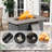 Carolina 5 - Person Sofa Seating Group With Fire Pit And Cushions-110870545
