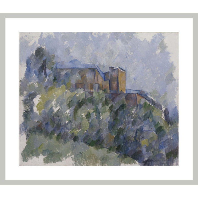 Château noir par Paul Cézanne, H 33,5 po x l 38,41 po