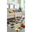 Tapis multicolore à rayures transitionnelles Modern Artai