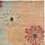 Tapis floral en laine touffeté à la main Jakahri-14816630