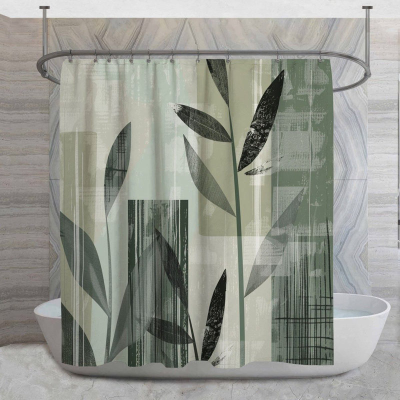 Rideau de douche Nature, H 73 po x l 70 po
