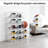 12-Piece Large Clear Stackable Shoe Storage Box (Size 12 Compatible)-1178860866