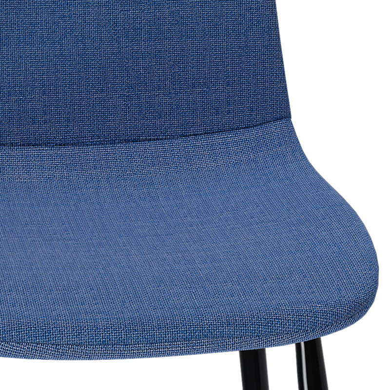 Chaises de salle à manger Modern, Bleu