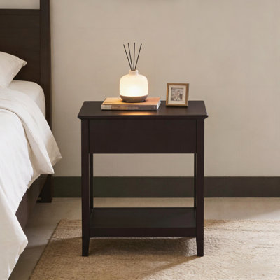 Table de rangement mince, table d'appoint étroite, table de bout