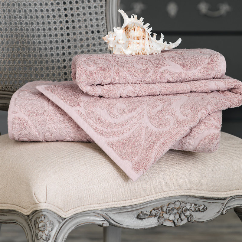 Serviette de bain Aliesha-May, Rose