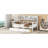 Daybed, Wood Slat Support, With Bedside Shelves And Two Drawers-883830426