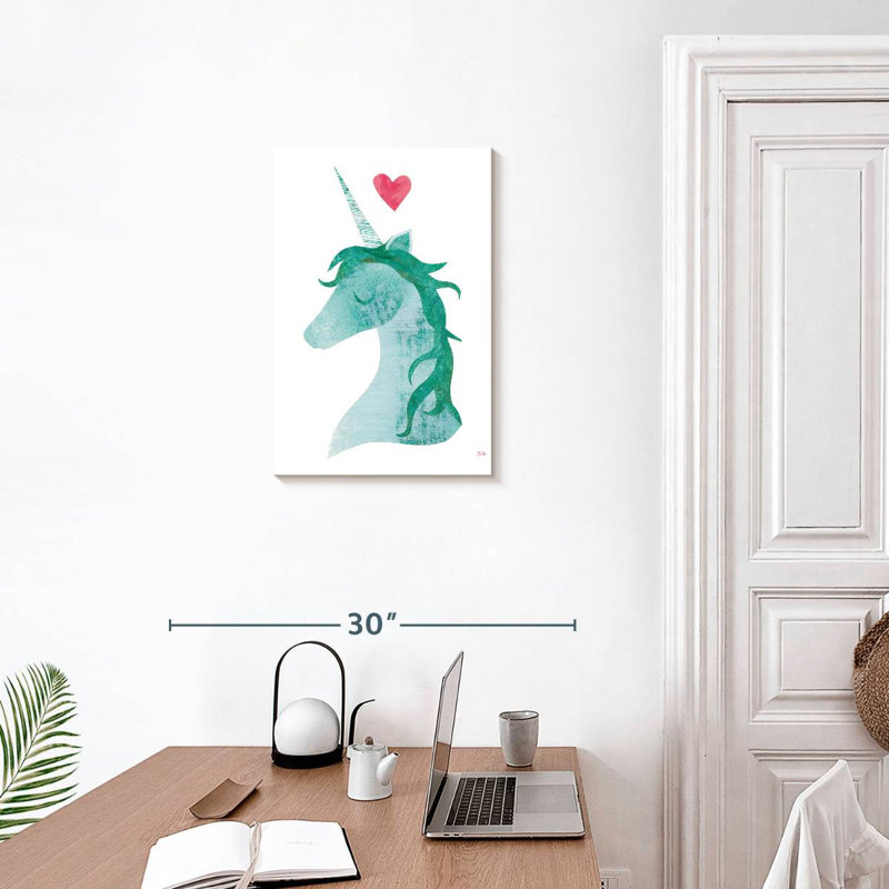 Ashelle licorne magique II, H 24 po x l 16 po