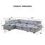Lit Arusha en tissu Aine avec rangement-1481330317