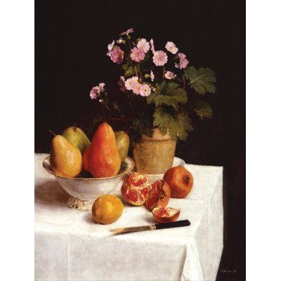Pears and Pomegranates by Stellar Design Studio