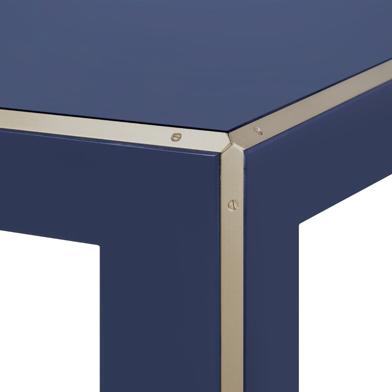 Melissa Coffee Table, Midnight Blue