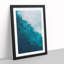 Ocean Droplets in Abstract - Framed Print-48306990-86304958