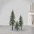 Alpine 4' Pre-Lit Pine Christmas Tree