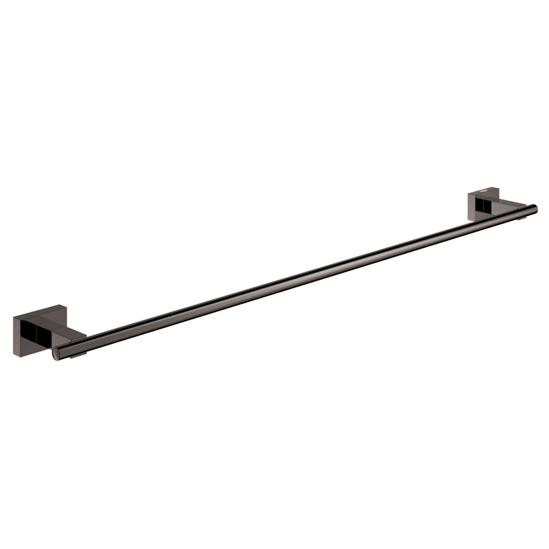 Porte-serviettes mural Essentials Cube 24 po, Graphite dur