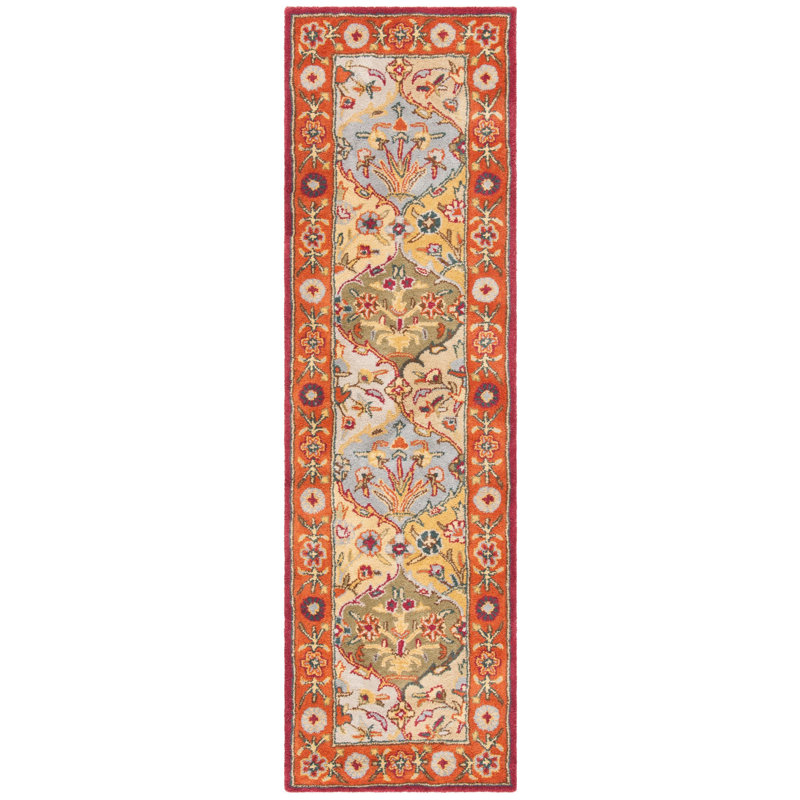 Balthrop Hand Tufted Wool Rug, Runner 2'3" x 14'