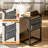 Adjustable Swivel C-side Table with Height Control