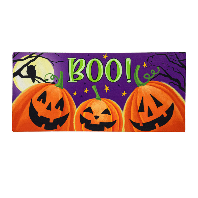 Tapis de table Pumpkin Boo Sassafras