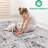 5x7 Cream/brown Abstract Non-shedding Area Rug - Stain , For Living Room, Bedroom, Dining Office Non-shedding, Stain-, Wonderful Dining, Home-1252763850