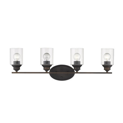 Éclairage pour meuble-lavabo 4 lumières Holbrook