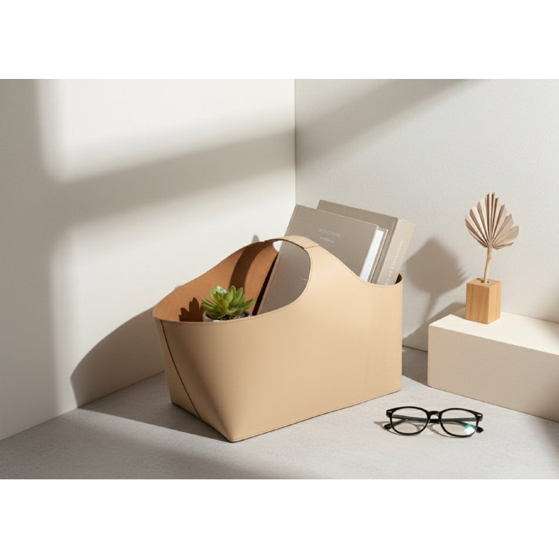 Seau à poignée simple Ceryis Napa, Beige