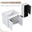 Wall-Mounted Bathroom Vanity With Ceramic Sink