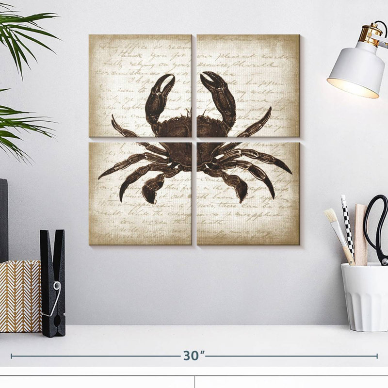 Crabe Brampt II, H 18 po x l 18 po