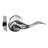 Stratford 6-Way Universal Privacy Door Lever-39028403