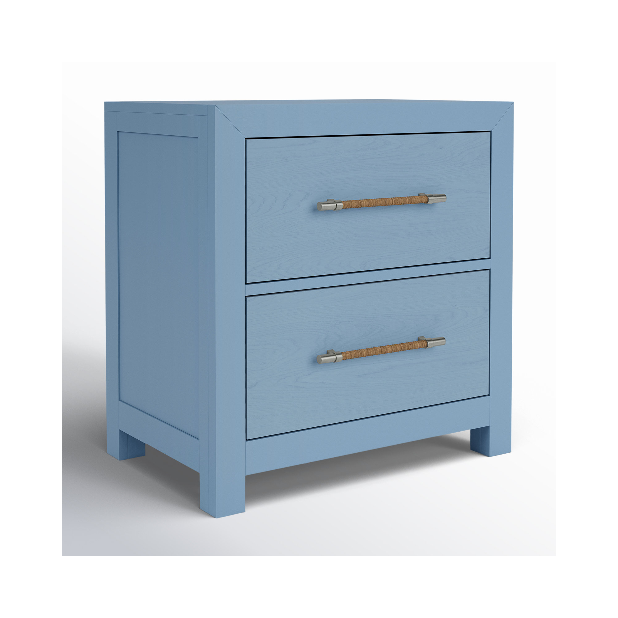 Lana 2 - Drawer Nightstand, Blue