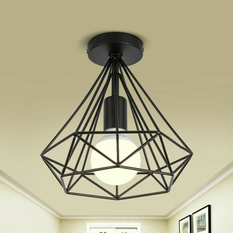 Alresford Flush Mount, Black