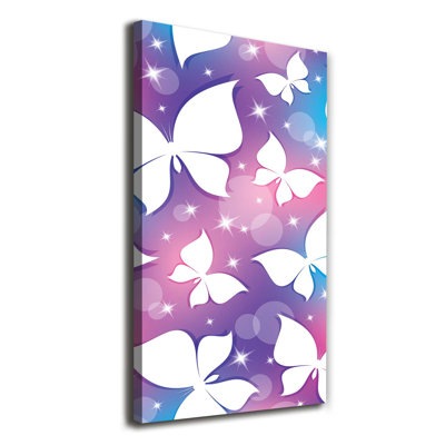 Butterflies - Wrapped Canvas Print