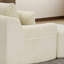 Fauteuil d'appoint avec repose-pieds en velours côtelé avec repose-pieds-28941309