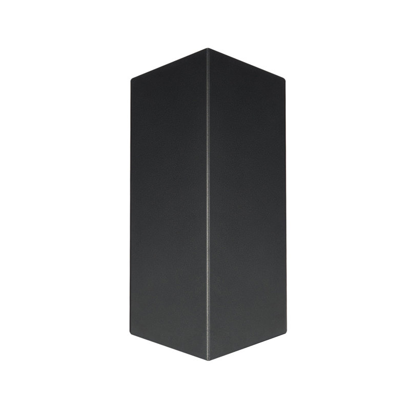 Summit Black Aluminum Dimmable LED Wall Sconce