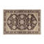 Tapis intérieur et extérieur brun Overdyed-2075821230