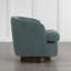 Fauteuil demi-tonneau rembourré et pivotant-1026656992