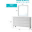 Commode pour chambre Glory Furniture Primo-1812375267